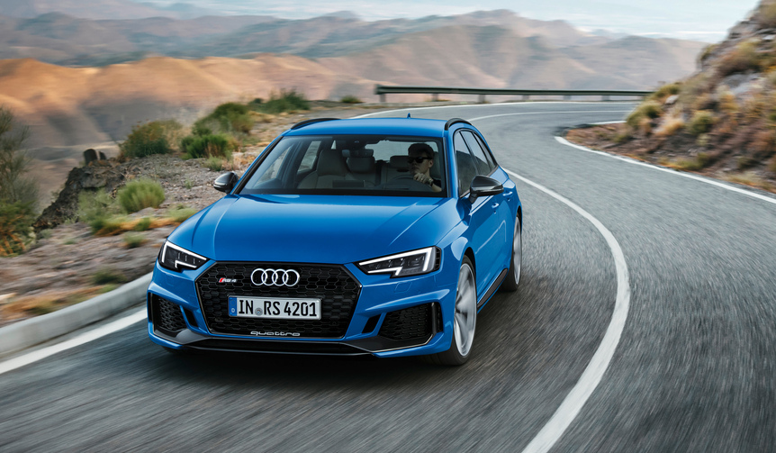 Audi Unveils the New RS 4 Avant at the IAA