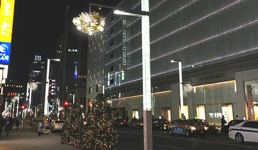 年末年始の風物詩。『GINZA ILLUMINATION 2017』開催中｜LOUNGE