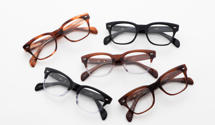 The pinnacle of Showa-era celluloid eyewear, the 'No.3' model. Its timeless allure, revived today | NTS
