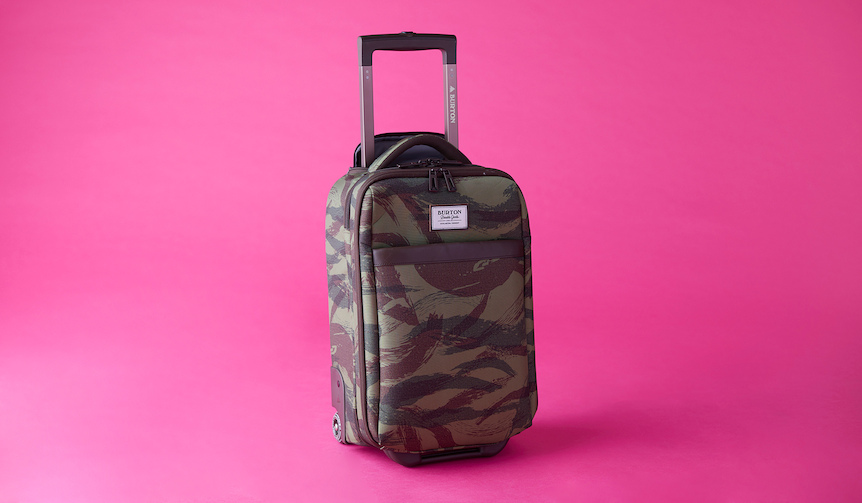 vol.12「機内持ち込みの、トロリーバッグ」BURTON｜バートン
