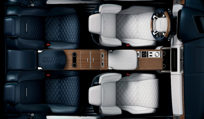 Interior of the Range Rover SV Coupé, Revealed for the First Time Globally | Land Rover