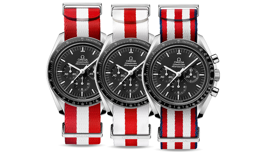 New straps inspired by Olympic colors and national flags | OMEGA