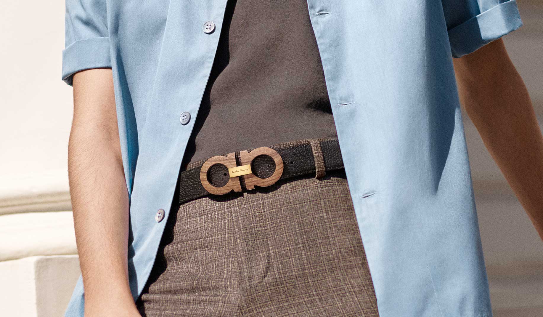 フェラガモの新作メンズアクセサリー「スイッチベルト」｜Salvatore Ferragamo