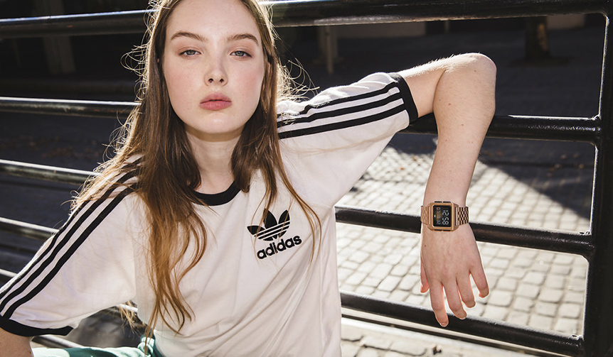 Minimalist and modern: The "adidas watches" timepiece collection from adidas Originals.