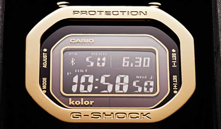 Kolor and G-SHOCK collaboration model released in a limited run of 700 units | CASIO