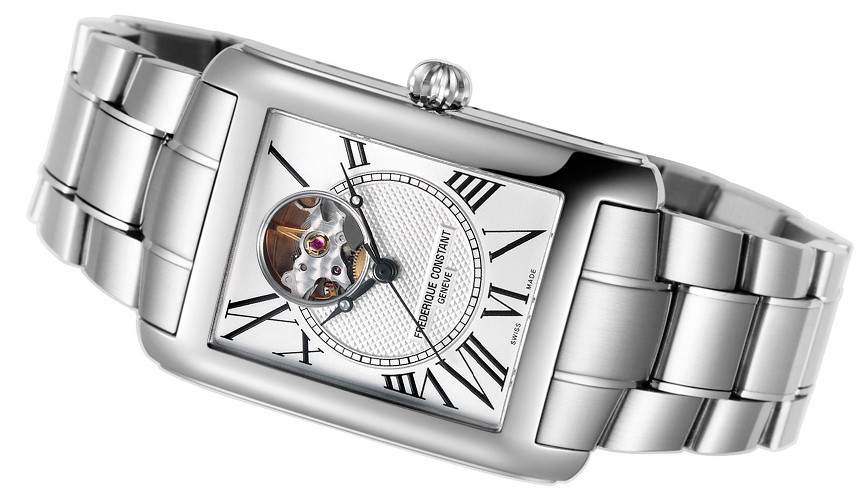 "Classic Carree Automatic Heart Beat" Japan Limited Edition | FREDERIQUE CONSTANT