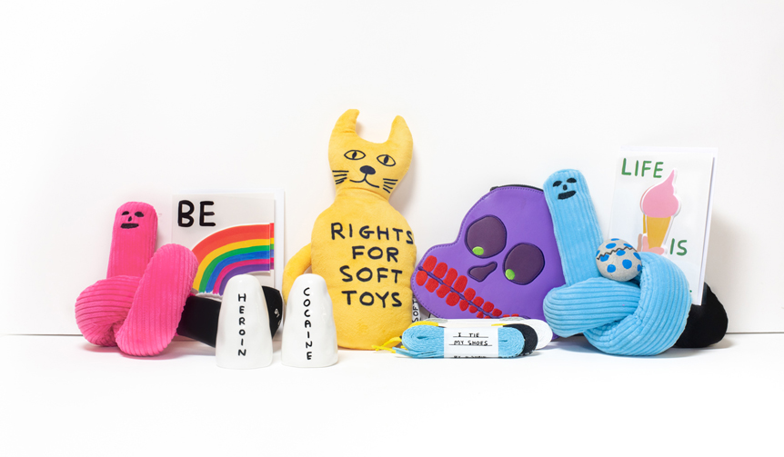 Art goods by David Shrigley, brimming with black humor | DESIGN