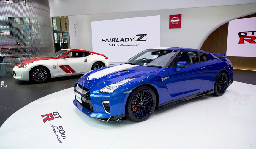 日産GT-RとフェアレディZに誕生50周年記念モデル｜Nissan
