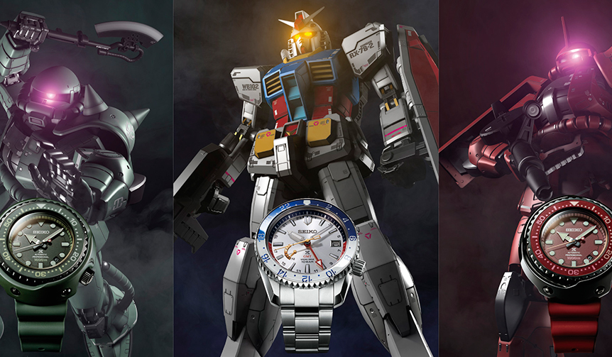 ＜セイコープロスペックス＞よりガンダム40周年記念して数量限定3機種が登場｜SEIKO