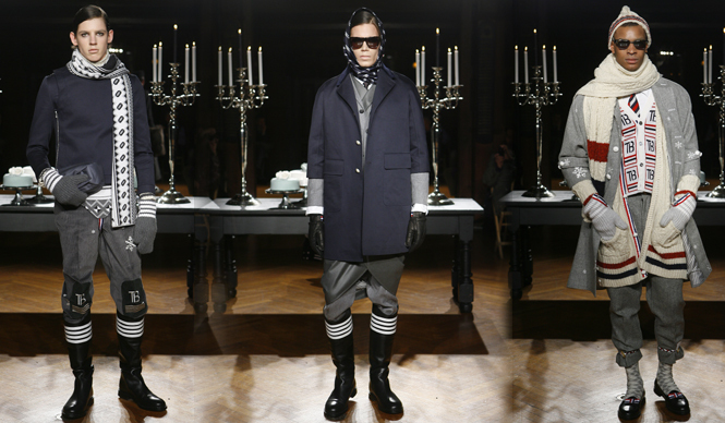 Thom Browne | The Possibilities of Men's Wear Silhouettes as Shown by Thom Browne Gallery
