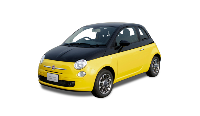  FIAT 500 POP-BI｜ミツバチカラーの特別製チンク ギャラリー