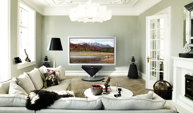 バング＆オルフセン初の3D機能搭載85インチプラズマテレビ「BeoVision 4-85」｜Bang&Olufsen