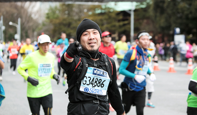 松浦俊夫、東京マラソン完走！　チャレンジの軌跡を振り返る ギャラリー