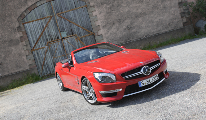 ラグジュアリーモンスターマシン―試乗、SL63AMG｜Mercedes-Benz ギャラリー