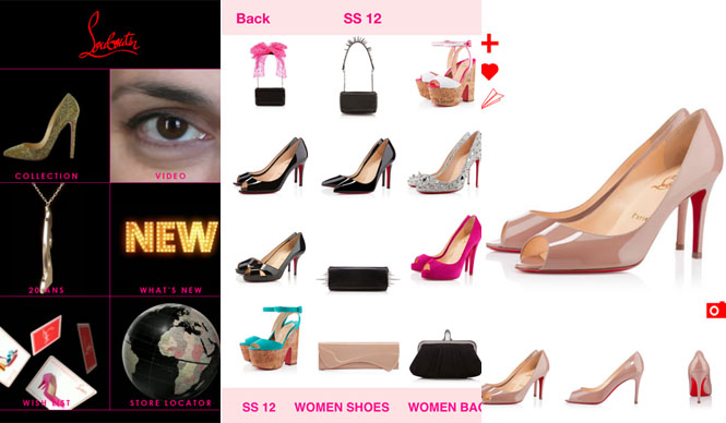 CHRISTIAN LOUBOUTIN│iPhone、iPod Touch向けのアプリがローンチ！ ギャラリー
