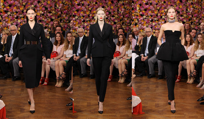 New Couture Drawn by Raf Simons at Dior | Terumi Hagiwara