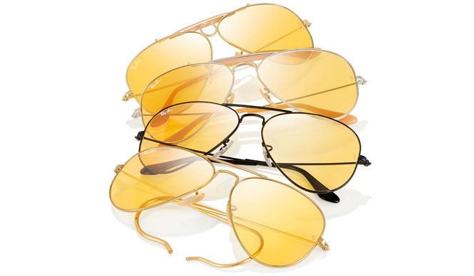 Ray-Ban｜75周年記念モデル「アンバーマティック リミテッドエディション」 ギャラリー