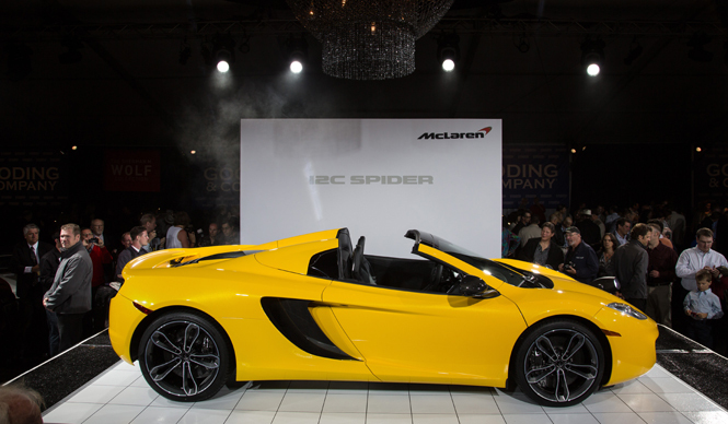 MP4-12Cスパイダー世界初公開｜McLaren ギャラリー