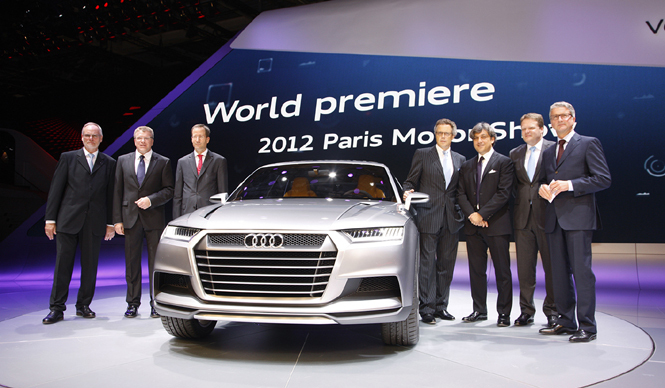Paris On-Site Report | Audi crosslane coupe Gallery