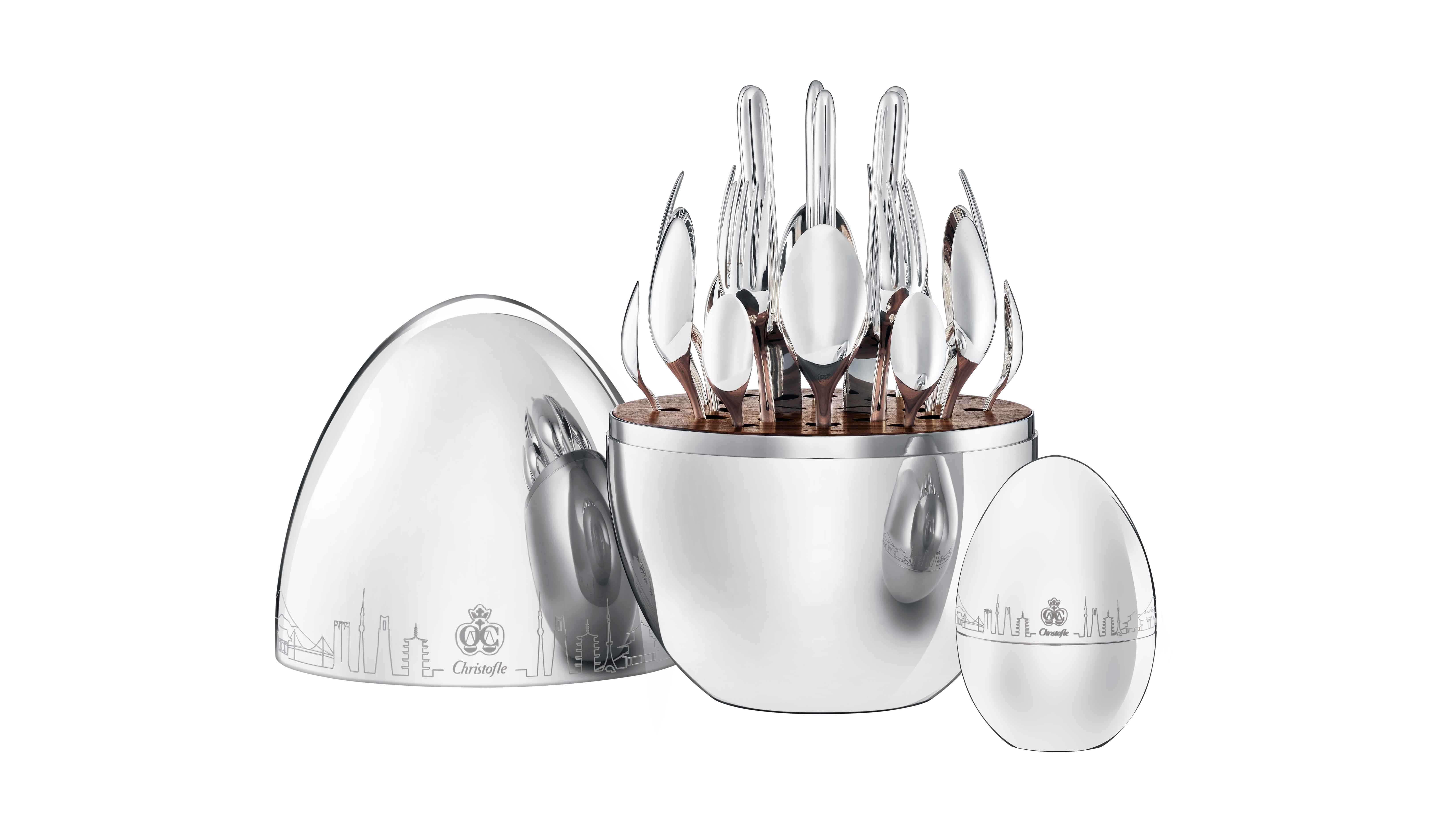 A Japan-exclusive edition joins the "MOOD" cutlery collection | Christofle