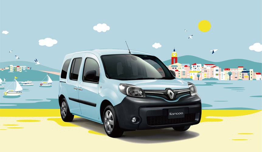 ルノー カングーに南フランスをイメージした限定モデル｜Renault