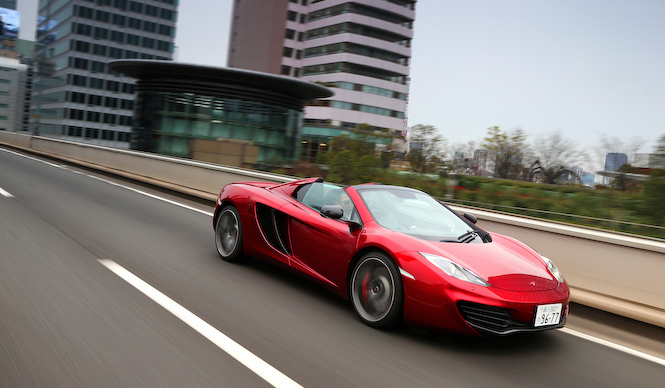 マクラーレン MP4-12C スパイダー国内試乗｜McLaren ギャラリー