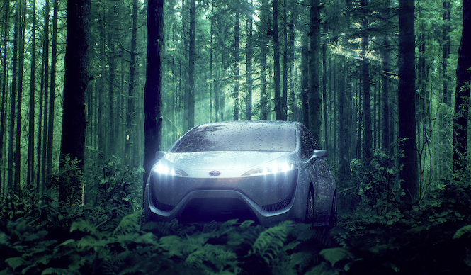 トヨタが次世代燃料電池車の技術をコンセプトカー「FCV-R」で披露｜TOYOTA