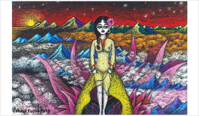 ART｜藤田理麻20周年記念絵画展 「Breath～息～」開催