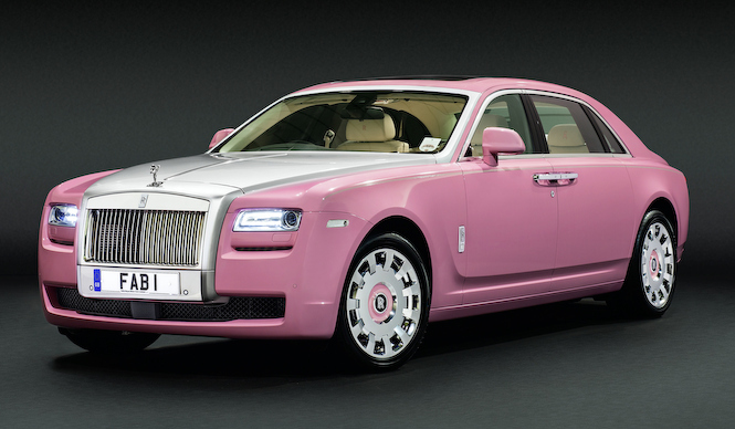 ピンクのロールスをクラシックモーターショーに出展｜Rolls-Royce ギャラリー