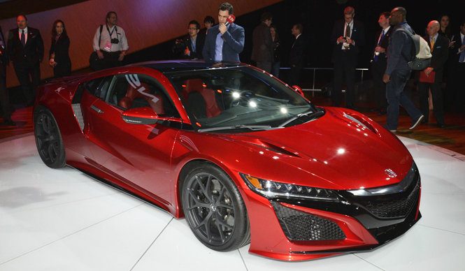 GALLERY｜アキュラ（ホンダ）、NSXの市販モデルを初披露 デトロイトモーターショー 2015｜Acura