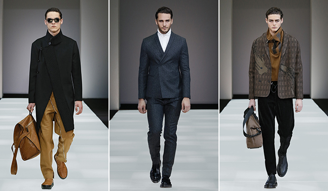 EMPORIO ARMANI Men's Fall/Winter 2015-16 Collection