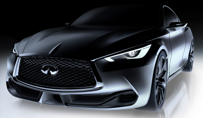 インフィニティQ60コンセプト、あきらかになる次世代クーペデザイン｜Infiniti ギャラリー