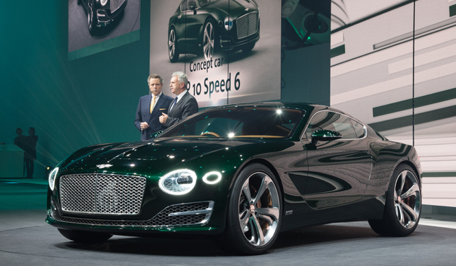 Bentley Unveils Concept Car "EXP 10 Speed 6" | Bentley Gallery