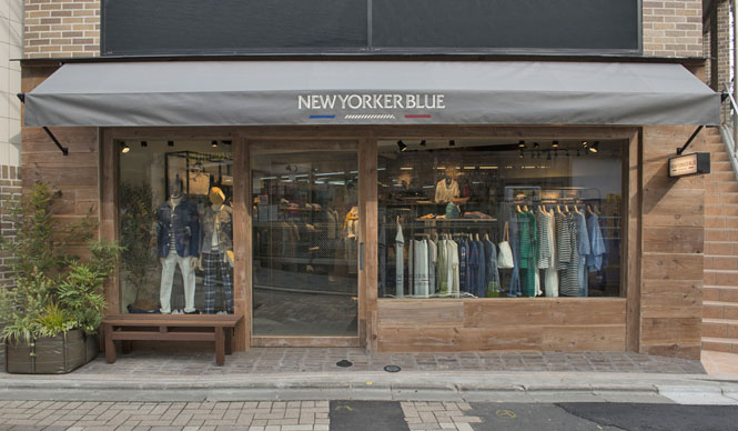 Celebrating its first anniversary, "NEWYORKER BLUE" opens its Harajuku store | NEWYORKER Gallery