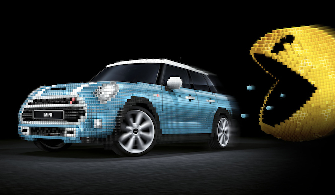 ピクセルで自由に組み替えられるMINI｜MINI ギャラリー