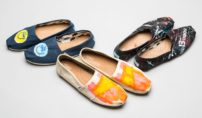 TOMS Launches Shoes Featuring Works by Three Japanese Artists | ISETAN MEN’S Gallery