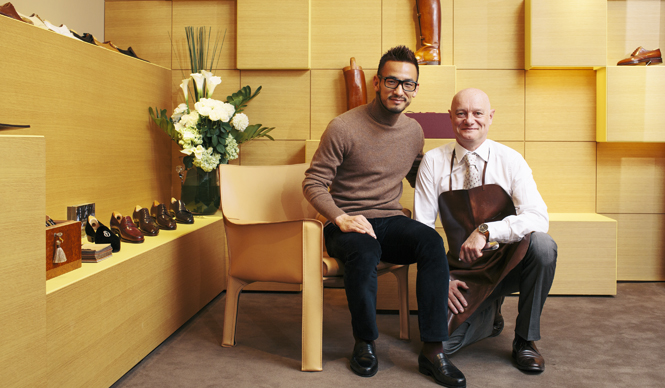 Hidetoshi Nakata's John Lobb Bespoke Finally Completed (1) | JOHN LOBB Gallery