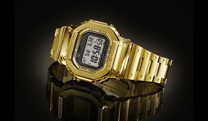 CASIO | The World's Only Solid Gold G-SHOCK on Display at ISHIDA Omotesando Gallery