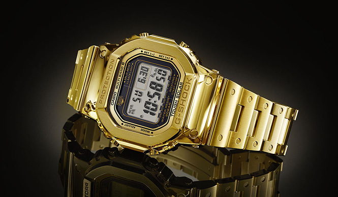 The World's Only Solid Gold G-SHOCK on Display at ISHIDA Omotesando | CASIO G-SHOCK Gallery