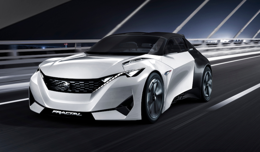 音で伝える電動アーバン クーペ「フラクタル」｜Peugeot ギャラリー