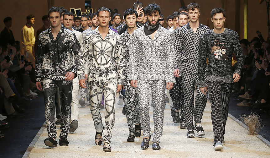ドルチェ＆ガッバーナ 2016-17年 秋冬 メンズコレクション｜DOLCE & GABBANA
