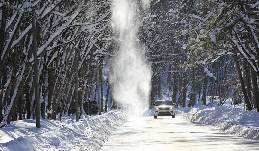Test drive Jaguar and Land Rover models on snow | Jaguar & Land Rover Gallery