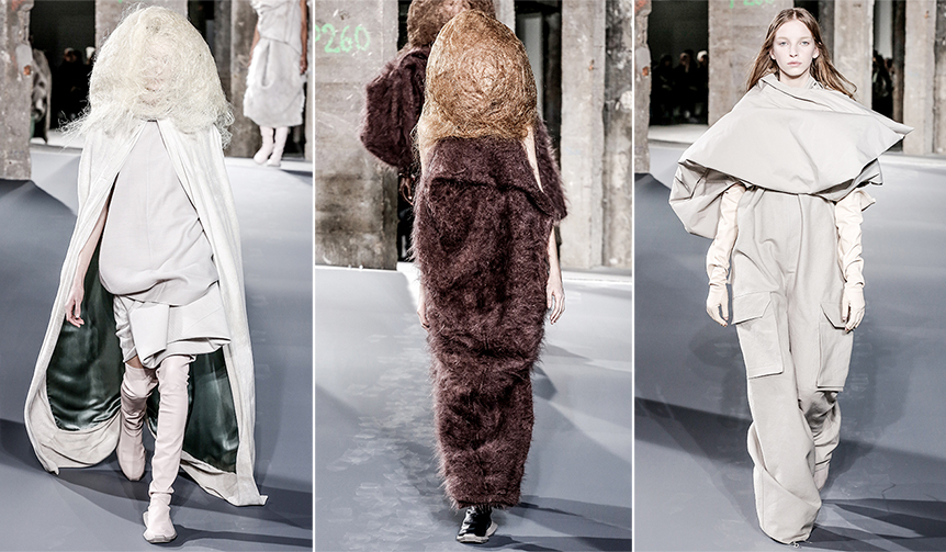Rick Owens Autumn/Winter 2016-17 Womenswear Collection | RICK OWENS