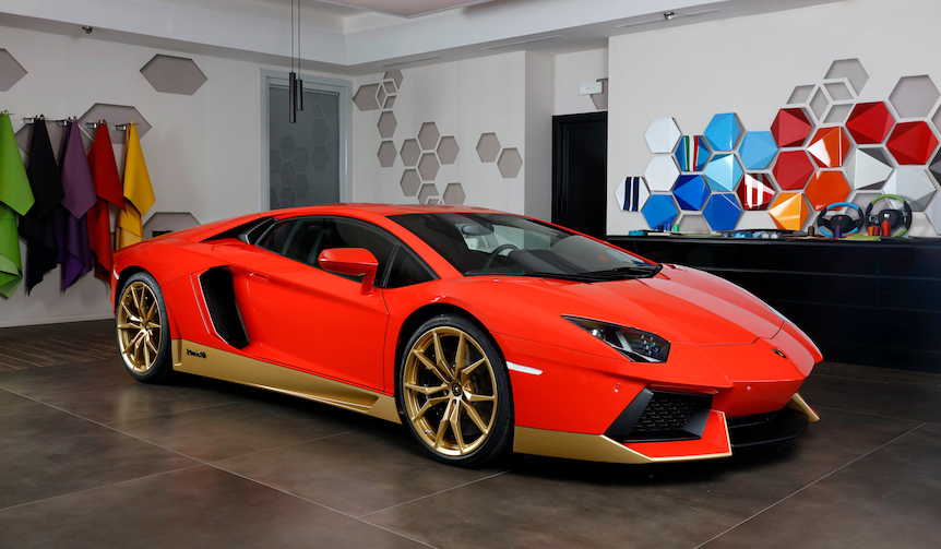 A special edition Aventador paying homage to the Miura | Lamborghini Gallery