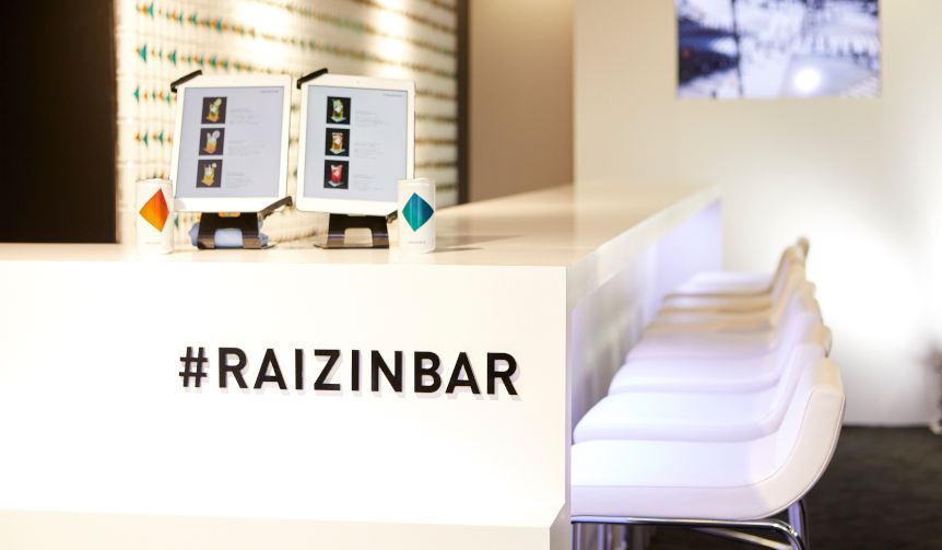RAIZINカクテルが楽しめる「#RAIZIN BAR」が期間限定オープン！　ギャラリー
