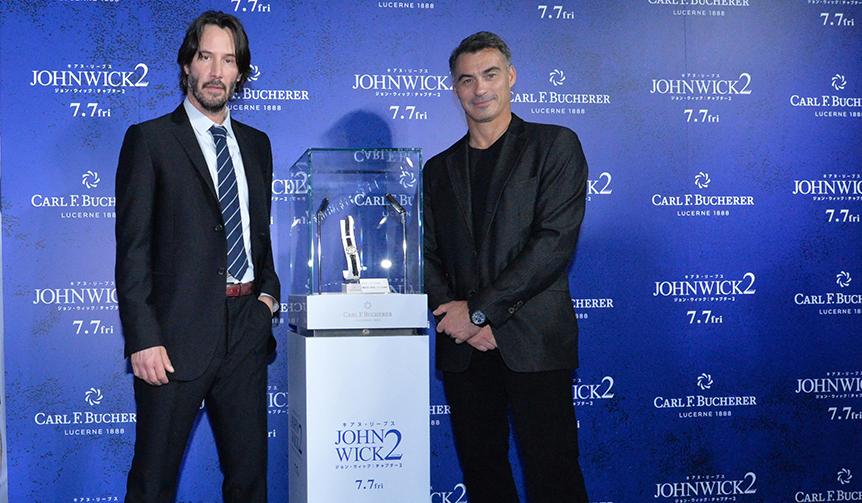 ジョン・ウィックとの“熱い関係”が再び日本上陸｜CARL F. BUCHERER ギャラリー