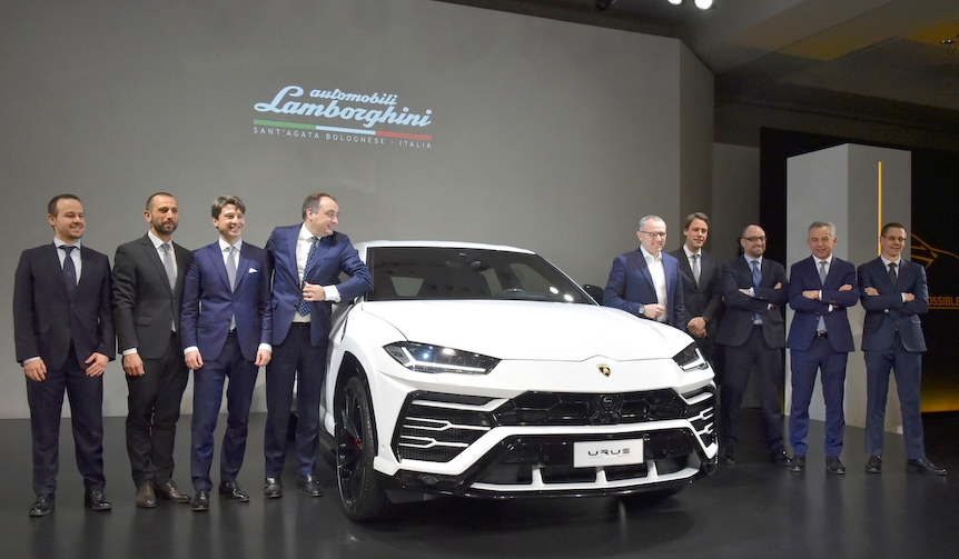 ランボルギーニのスーパーSUV「ウルス」を日本初公開｜Lamborghini ギャラリー