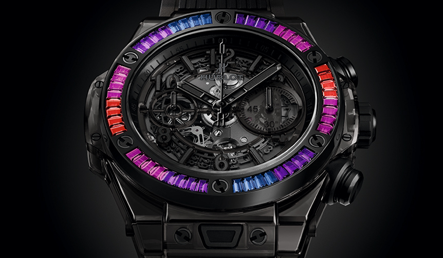 宇宙に広がる星々の色、輝きを再現した「ビッグ・バン」｜HUBLOT　ギャラリー