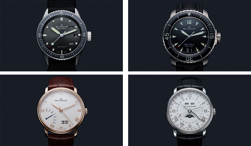 The world's oldest watch brand, which established the style of the diver's watch | BLANCPAIN Gallery