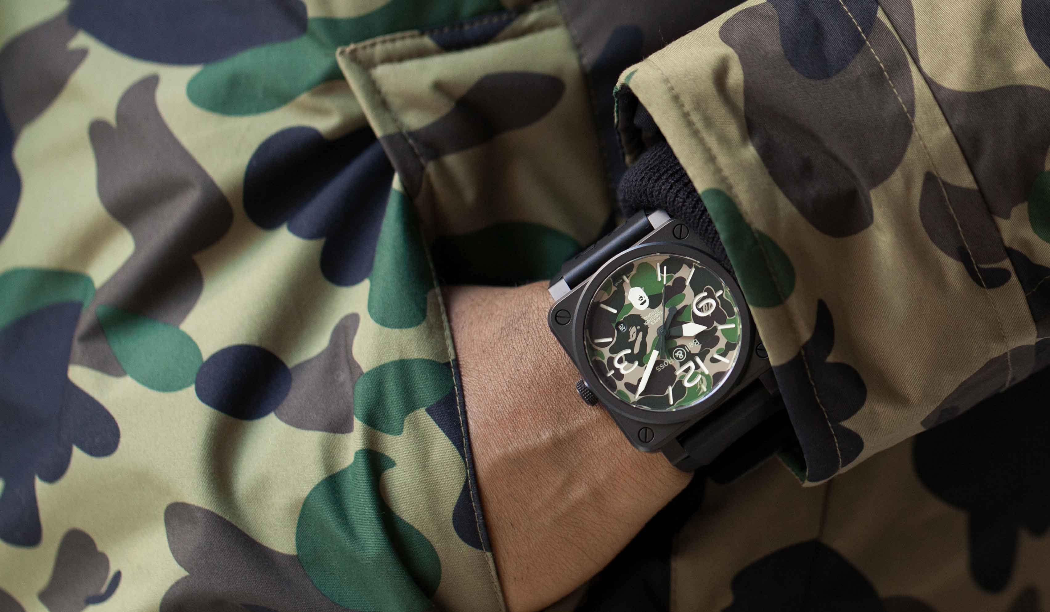 A BATHING APE®×Bell & Ross限定コラボウオッチ｜A BATHING APE®　ギャラリー